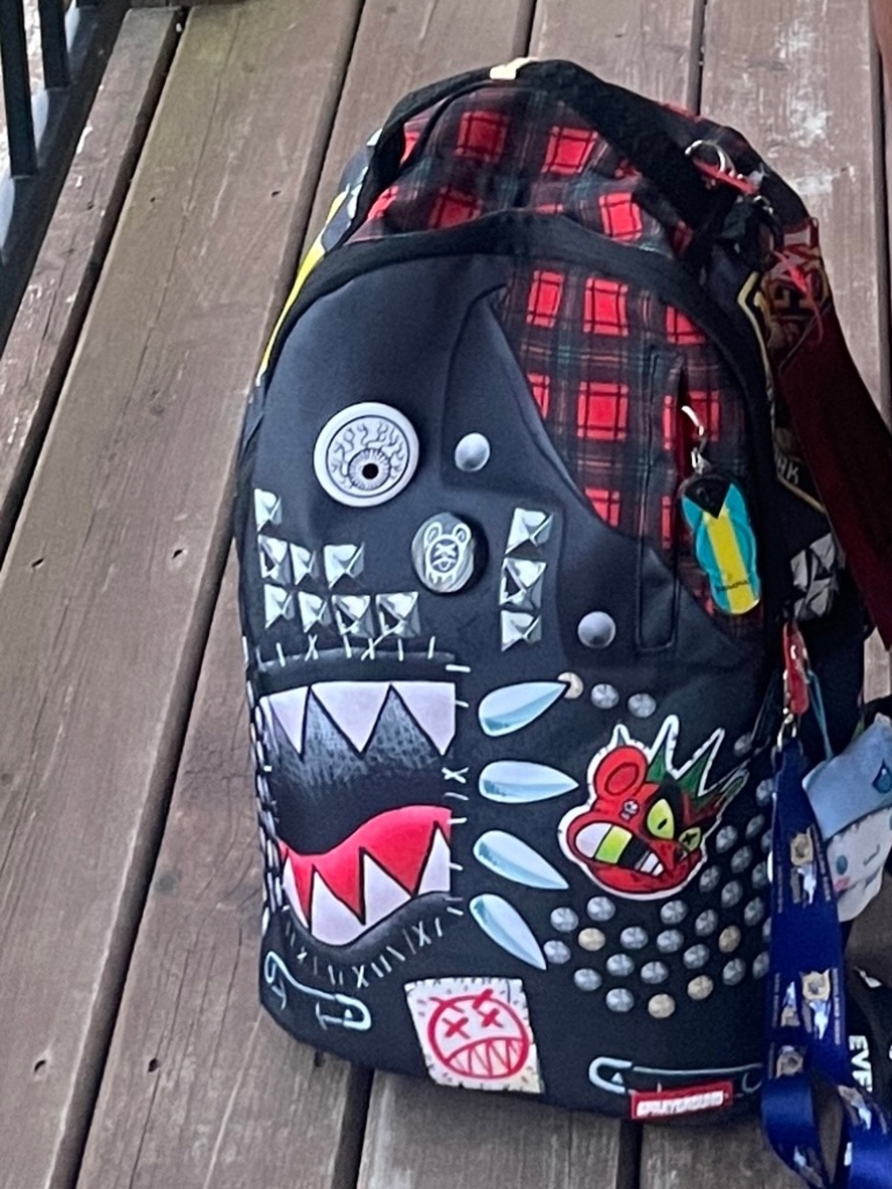 RARE SPRAYGROUND PUNK SHARK BACKPACK 🦈